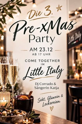 Die 3. Pre-xMas Party