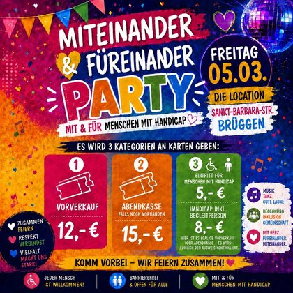 Miteinander & Füreinander (Mit & Für Menschen mit Handicap)