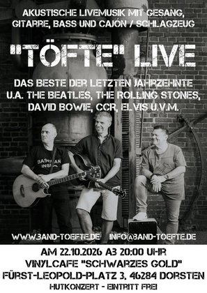 TÖFTE LIVE@Vinylcafe