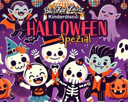 Kinder-Halloween Party