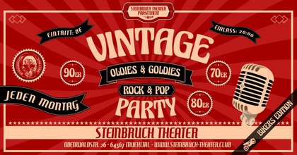 Vintage Biker's Edition mit DJ Skull