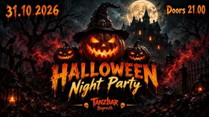 SPOOKY HALLOWEEN PARTY SA 31/10/26 TANZBAR BAYREUTH
