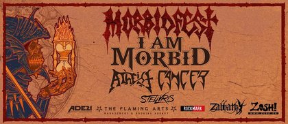 Morbidfest w/ I AM MORBID + ATHEIST + CANCER + STELLVRIS - Nürnberg, Z-Bau