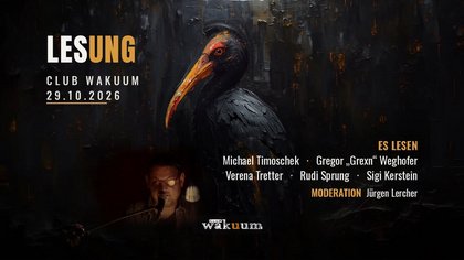 Lesung: Waldrap in der Tür - u.a. mit Michael Timoschek