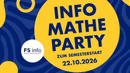 Info-Mathe Party zum Semesterstart