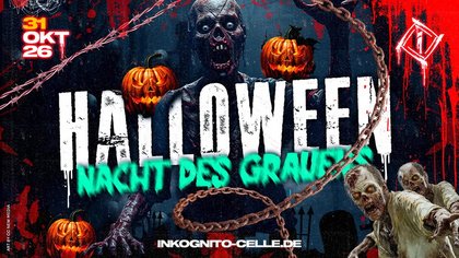 SA.31.10. HALLOWEEN - DIE NACHT DES GRAUENS! EINTRITT FREI IM KOSTÜM BIS 23:30 UHR + 5 € FREIVERZEHR