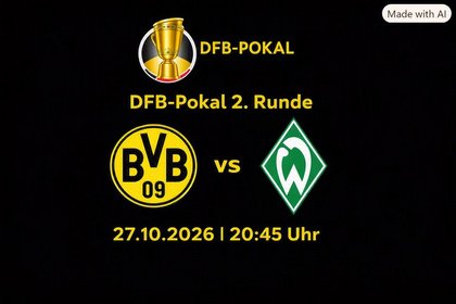 DFB-Pokal 2. Runde | BVB : SVW