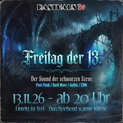 Freitag der 13te - Der Sound der schwarzen Szene