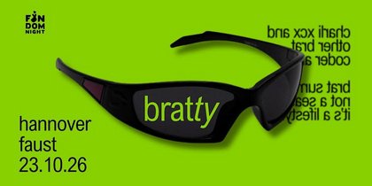 Bratty w/ charli Xcx & other Brat coded artists
