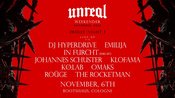 UNREAL WEEKENDER NIGHT I - KLOFAMA, IN FURCHT, JOHANNES SCHUSTER, OMAKS, UVM