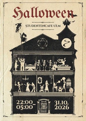 Halloween im Studentencafé (2 Floors)