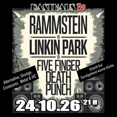 Rammstein vs Linkin Park vs Five Finger Death Punch