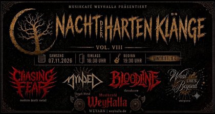 Bloodline´s "Nacht der harten Klänge"