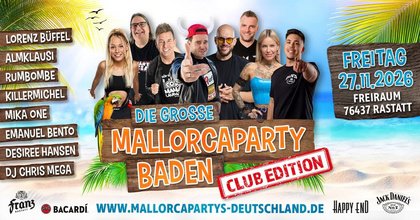 Mallorcaparty Baden Club Edition