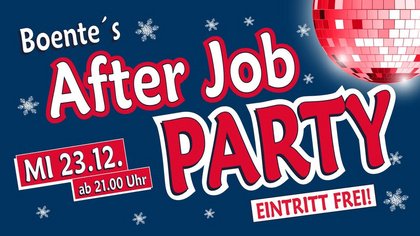 After-Job-Party bei Boente