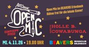 OPEN MIC | Bühne frei für die lokale Szene! | BEAVERS Musikclub | Erlenbach am Main