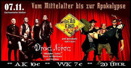 Vom Mittelalter bis zur Apokalypse – Drac Noroc & Dead End Desire live!