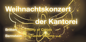 Klangvolles Konzert zur Weihnachtszeit: Britten: Ceremony of Carols | Bernstein: Chichester psalms