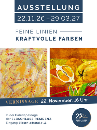 >>Feine Linien - Kraftvolle Farben