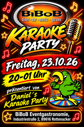 Daniel´s Karaoke Party im BiBoB in Rottenacker