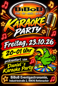 Daniel´s Karaoke Party im BiBoB in Rottenacker