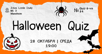 Halloween Pub-Quiz auf Russisch – Quiz-à-vis #84