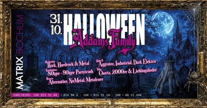Halloween - Matrix 2026 - Addams Family