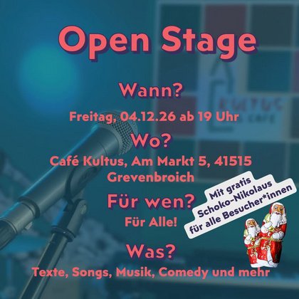 Nikolaus Open Stage im Kultus