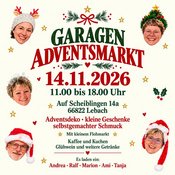 Garagen Adventsmarkt - Unsere Garage wird wieder weihnachtlich!