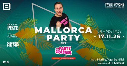 MALLORCA PARTY w/PartyCrasher