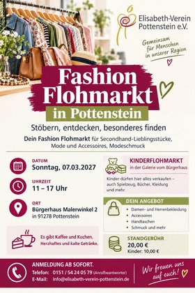 Fashion Flohmarkt in Pottenstein