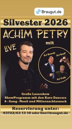 Silvester im Braugut 2026/27