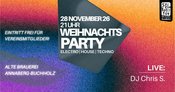 ELEKTRO-WEIHNACHTSPARTY MIT DJ CHRIS S.