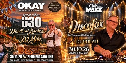 Ü30 SPECIAL EDITION trifft DISCOFOX