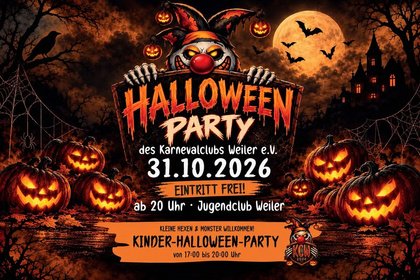 Halloweenparty des Karnevalsclubs Weiler e. V.