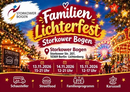 Familien Lichterfest Storkower Bogen