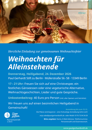 Weihnachten für Alleinstehende