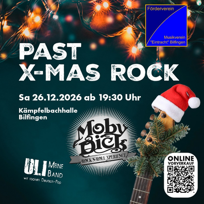Past X-Mas Rock 2026 Der Treffpunkt zwischen den Jahren