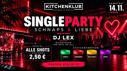 Schnaps & Liebe - SINGLEPARTY