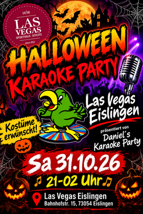 HALLOWEEN Karaoke Party im Las Vegas in Eislingen