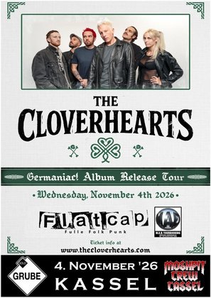 THE CLOVERHEARTS + FLATCAP @ Goldgrube Kassel