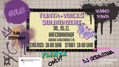 FLINTA*VOICES SOLI KONZERT | FLINTA*TRESEN
