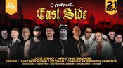 EAST SIDE PARTY - Der Osten eskaliert in Delitzsch | Loco Erno, Arni The Savage, PEYGAN LIVE | 21.11
