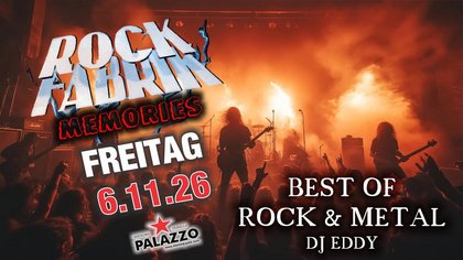 RockFabrik memories - Best of Rock & Metal - PALAZZO großer Floor