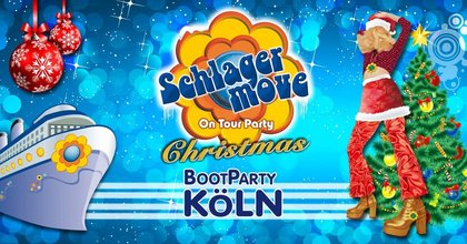 Köln: Schlagermove CHRISTMAS Bootparty