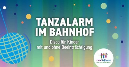 Tanzalarm im Bahnhof