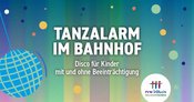 Tanzalarm im Bahnhof