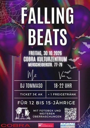 Falling Beats – Halloween Special – DIE Party für alle 12 - 15-Jährige