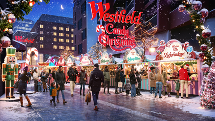 Wintermarkt "Candy Christmas" im Westfield Hamburg-Überseequartier