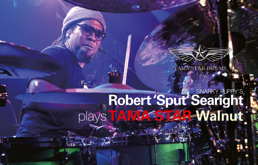 Tama Star Drums Clinic Tour mit Robert "Sput" Searight
